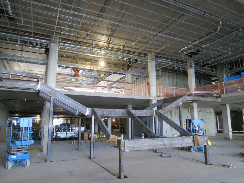 Hotel - steel for grand stair